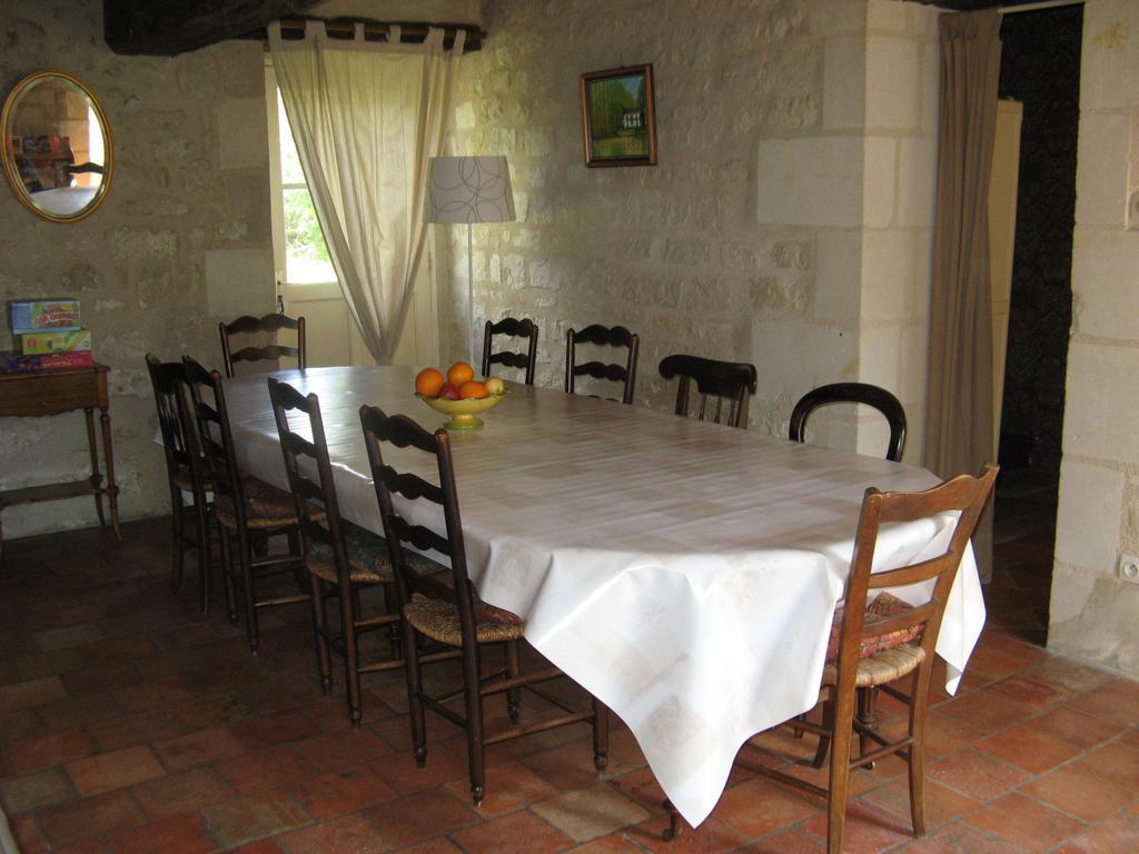 La Balastière Beaumont-en-Véron Esterno foto