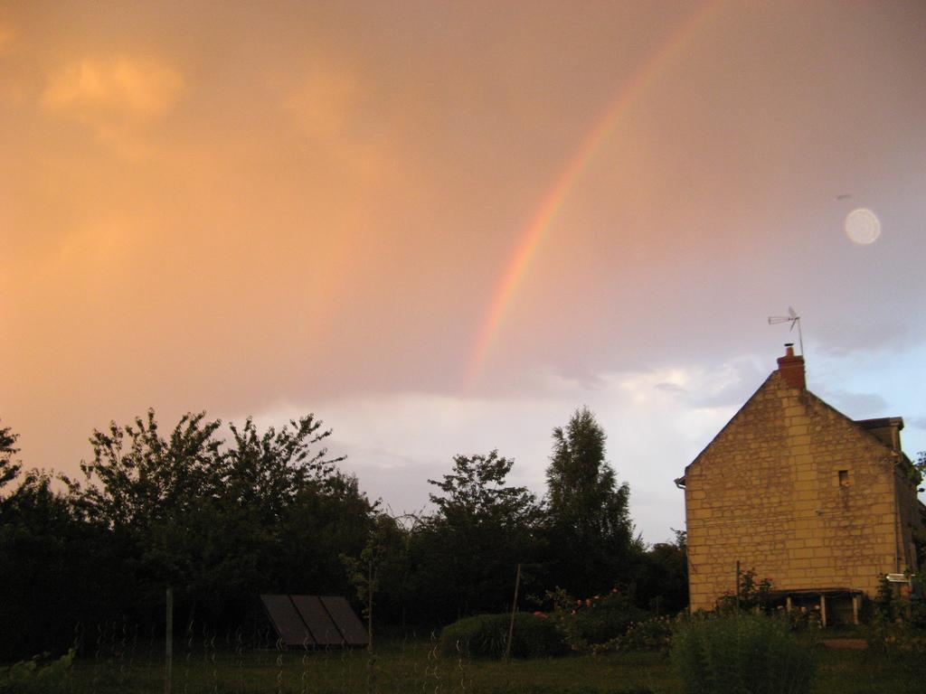 La Balastière Beaumont-en-Véron Esterno foto